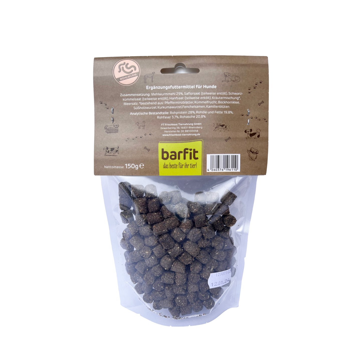 Barfit insectos mealworm