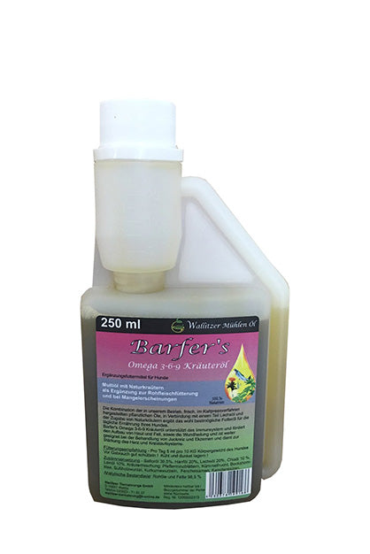 Wallitzer Barfers Omega 3-6-9 herbal oil