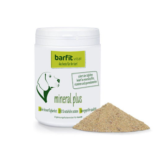 Mineral plus (für Hunde)