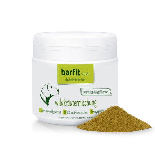 Wildkräutermischung (250g, für Hunde)